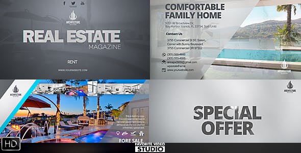 Real Estate Magazine / Broadcast ID