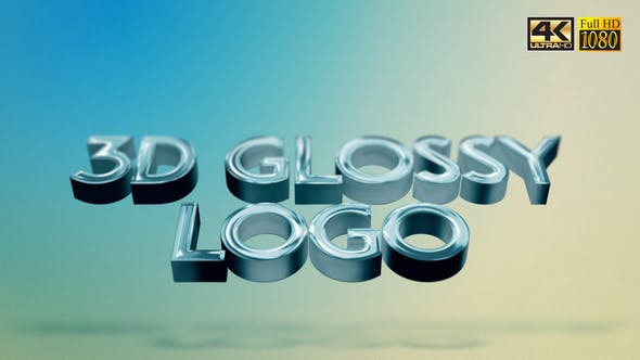 3D Glossy Logo