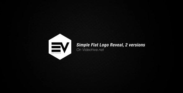 Simple Flat Logo Reveal