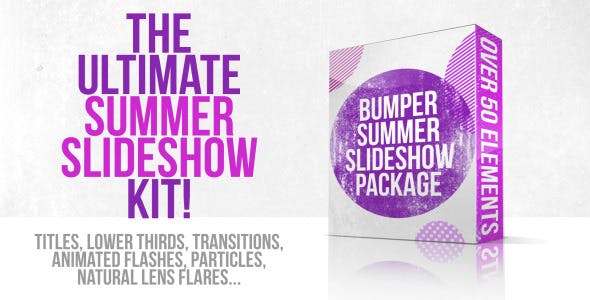 Bumper Summer Slideshow Package