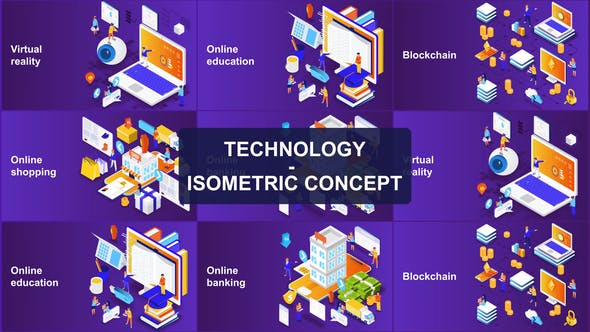 Technology - Isometric Concept