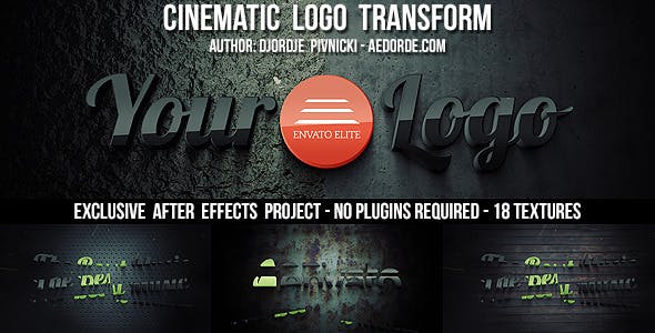 Cinematic Logo Transform