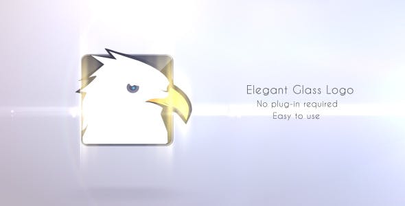Elegant Glass Logo