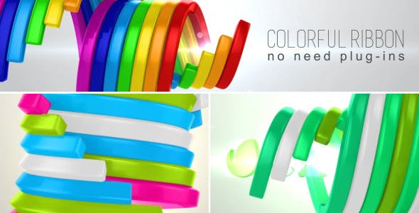 Colorful Ribbon Reveal