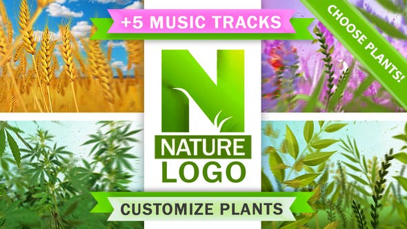 Nature Eco Plants Logo