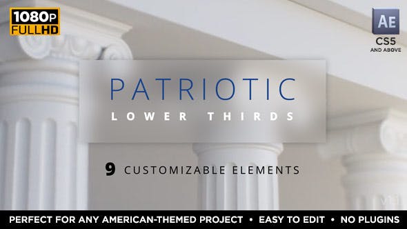 Patriotic Lower Thirds