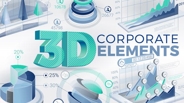 3D Corporate Elements