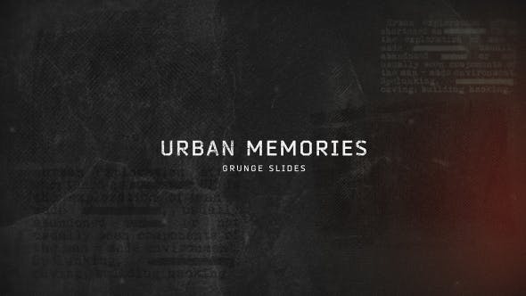 Urban Memories // Grunge Slides
