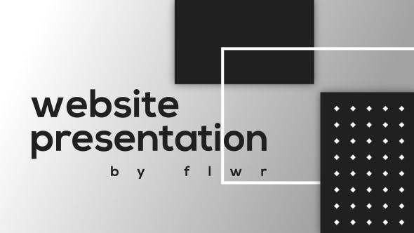 Flat Website Presentation