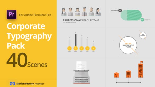 SEO Corporate Typography Pack for Premiere Pro
