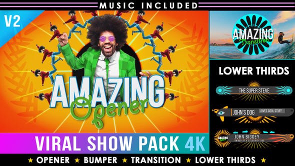 Colorful Summer Intro Show Pack