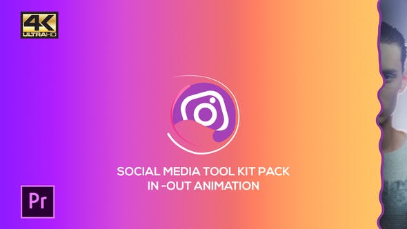Social Media Pack Toolkit | MOGRT for Premiere Pro