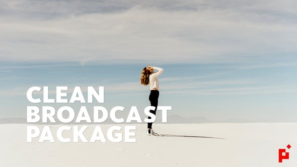 Clean Broadcast Package | Essential Graphics | Mogrt