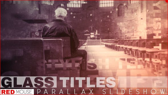 Glass Titles Parallax Slideshow