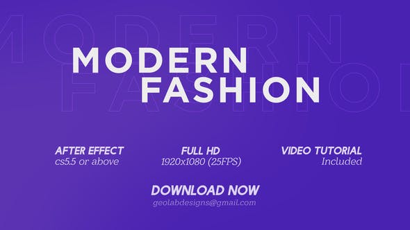 Modern Fashion