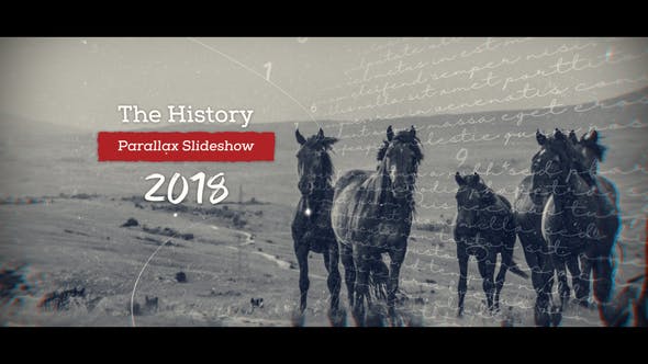 History Parallax Slideshow