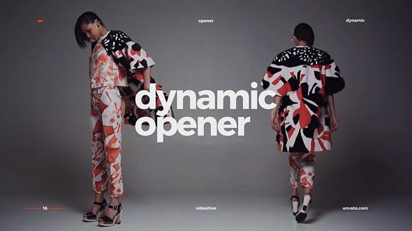 Dynamic Opener / Fast Stomp Typography / Fashion Event Promo / Clean Rhythmic Intro