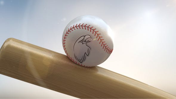Baseball Logo On Ball
