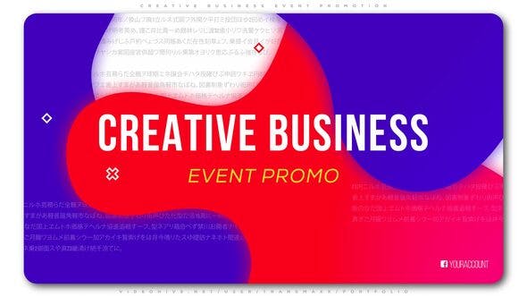 Creative Business Event Promotion