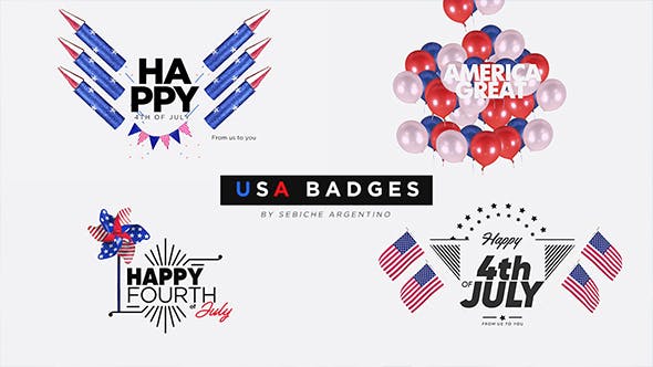 USA Badges
