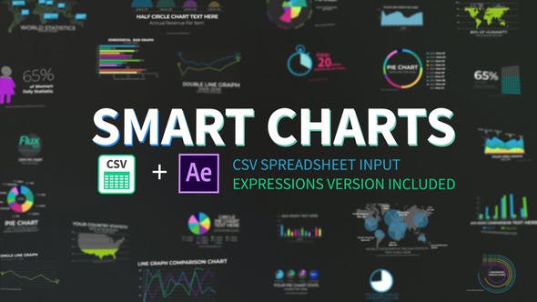 Smart Charts CSV Infographics
