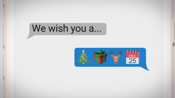 Text Messaging Holiday Greeting