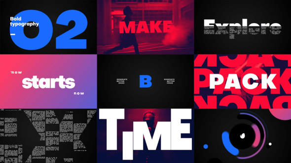 Big Titles -Typography