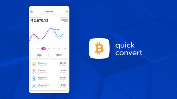 Cryptocurrency App Promo