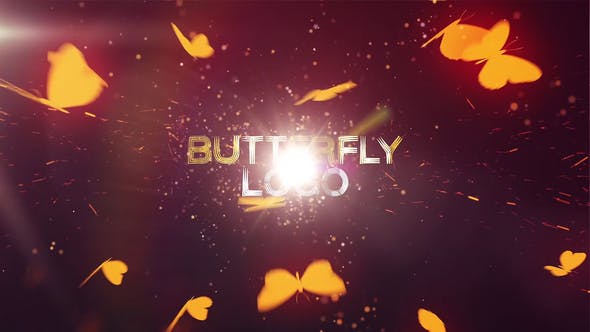 Butterfly Logo Reveal