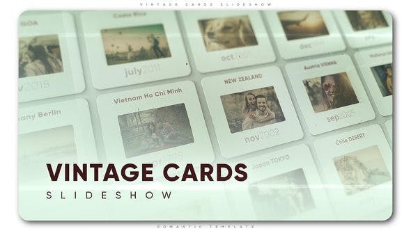 Vintage Cards Slideshow