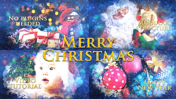 Merry Christmas Slideshow / Holiday Greetings / Winter Memories Album / New Year Titles