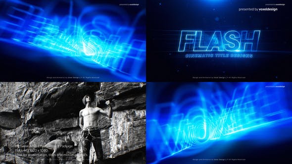 FLASH Cinematic Title