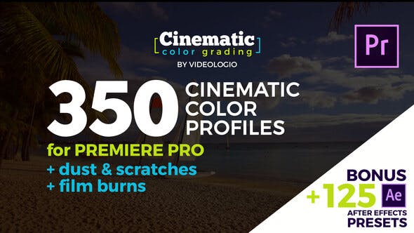 Cinematic Color Presets - Premiere Pro