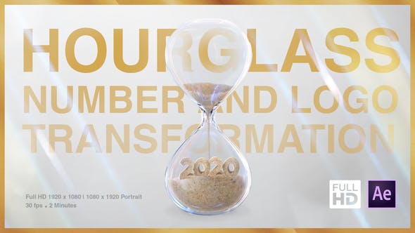 Hourglass Number and Logo Transformation