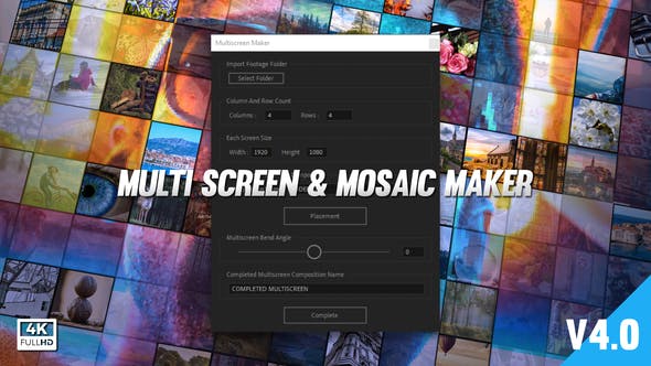 Mosaic & Multiscreen Maker Auto