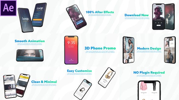 Download Download 3d Smartphone Presentation For After Effects Free Videohive After Effects Projects