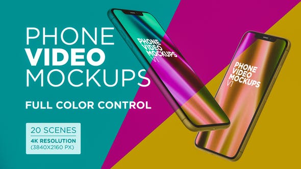 Download Download Phone Video Mockups V1 - FREE Videohive - After Effects Projects