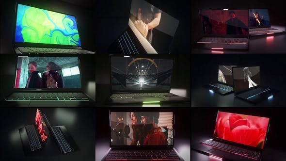 Download Download Dark Laptop Mockup Videohive After Effects Projects