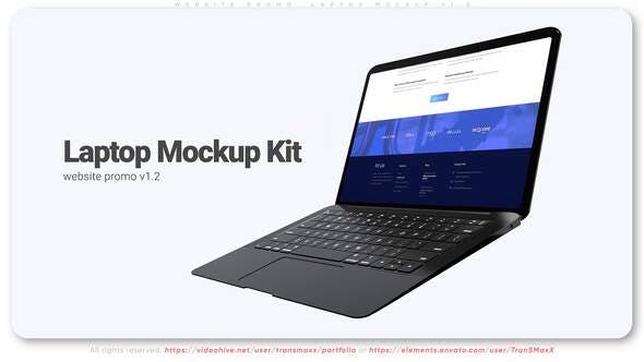 Download Download Website Promo Laptop Mockup V1 2 Videohive After Effects Projects