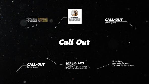 Download Call Out | After Effects - Videohive - aedownload.com