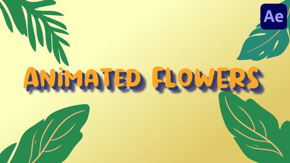 flower animation after effects download