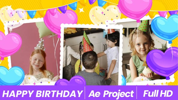 happy birthday 8751464 after effects project videohive free download