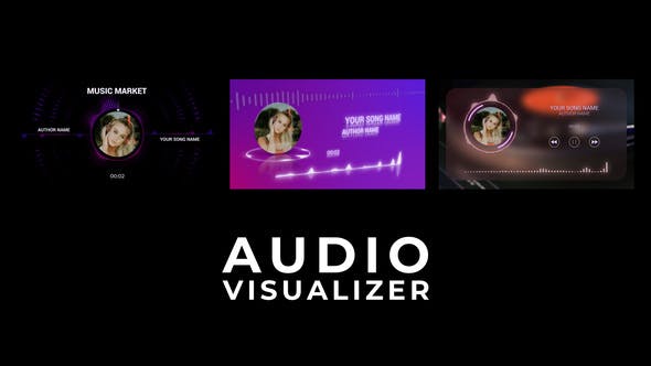 Videohive Visual Audio Player (Equalizer) 4K » free after effects templates, after effects intro template