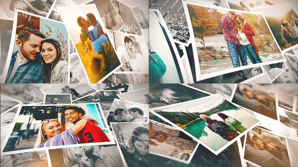 romantic memories slideshow after effects free download