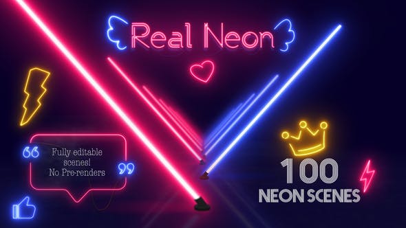 Neon Logo Reveal Videohive 31347100 Download Quick After Effects