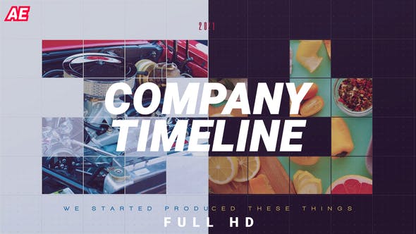 corporate timeline after effects free download