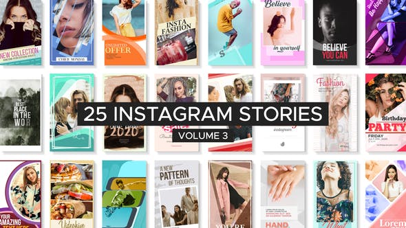 Download Instagram Stories Vol. 3 - Videohive - aedownload.com