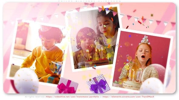 download-child-s-birthday-slideshow-videohive-aedownload