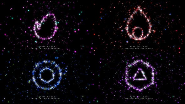 particle logo reveal 8989477 videohive free download after effects template