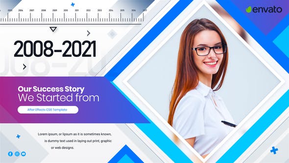 business timeline videohive free download after effects templates